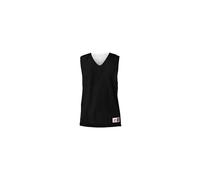 Alleson Athletic Maillot réversible en Maille pour Homme Adulte, Noir/Blanc, L