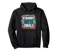 allevamento di coralli Straight Outta Corals Sweat à Capuche