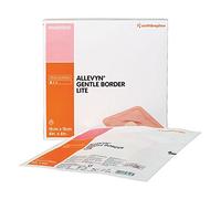 Allevyn 66800834 Lot de 10 pansements Gentle Border Lite 7,5 x 7,5 cm