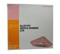 Allevyn Gentle Border Lite Pansement Hydrocellulaire Adhésif 15x15cm Pièces 10