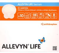 Allevyn Life Sacrum petit 17,2x17,5cm mousse silicone 10 pces