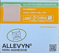 Allevyn Pansement en mousse non adhésif 10 cm x 10 cm