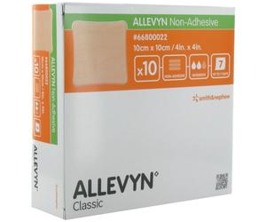 Allevyn Pansement Hydrocellulaire Non-Adhésif 10x10cm Pièces 10 (66800022)