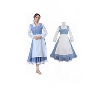 Alleyon Costume de femme de servante - Robe de princesse - Tenue d'Halloween - Carnaval - Taille XXL