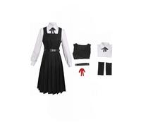 Alleyon Mitaka Cosplay Chainsaw Man Uniform Kleid War Devil Tenue Anime Costume pour Halloween