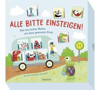 Allez à la Demande : Le mémo Fou avec Un Certain Tour | Jeu de mémoire Amusant avec Cartes en Forme de Bus | pour 2 à 4 Personnes | À partir de 3 Ans