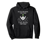 Allez à la piscine qu'ils ont dit | Funny Nerdy Gaming Sweat à Capuche