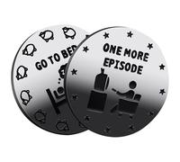 Allez au lit Coin - Cubes de décision pour Les Joueurs, pièce de Temps de Sommeil Originale, Option de Cadeau Humoristique | Play Coins avec Un Choix Entre Les Jeux et la literie pour Les Gar