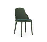 Allez Chaise de Salle à Manger Toile Tapissée Park Vert