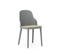 Allez Chaise de Table à Manger m. Osier Gris