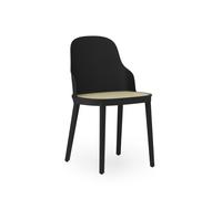 Allez Chaise de Table à Manger m. Osier Noir