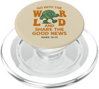 Allez dans Le Monde ET PARTAGEZ LA Bonne Nouvelle - Mark 16:15 PopSockets PopGrip pour MagSafe