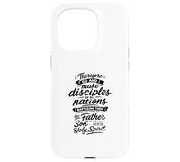 Allez Donc Faire des Disciples de Toutes Les Nations Coque pour iPhone 15 Pro