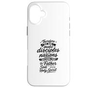 Allez Donc Faire des Disciples de Toutes Les Nations Coque pour iPhone 16 Plus