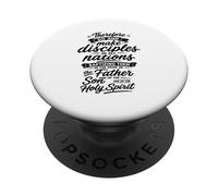 Allez Donc Faire des Disciples de Toutes Les Nations PopSockets PopGrip Adhésif
