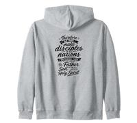 Allez Donc Faire des Disciples de Toutes Les Nations Sweat à Capuche