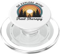 Allez, explorez, Plus Trail Therapy rétro, Camping en Plein air PopSockets PopGrip pour MagSafe