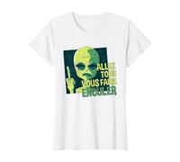 Allez Tous Vous Faire Enculer T-Shirt, Femme, Blanc, S