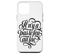 Allez-y doucement, il n'y a Pas de précipitation - Laid Back French Coque pour iPhone 12 Mini