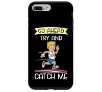 Allez-y, essayez et attrapez-Moi Track Field Cross Country Running Coque pour iPhone 7 Plus/8 Plus