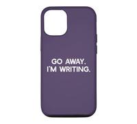 Allez-Y J'ÉCRIS Busy Writer Write on Meme Coque pour iPhone 12/12 Pro
