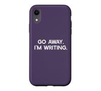 Allez-Y J'ÉCRIS Busy Writer Write on Meme Coque pour iPhone XR