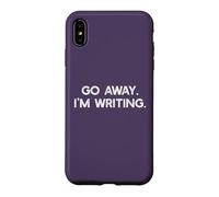 Allez-Y J'ÉCRIS Busy Writer Write on Meme Coque pour iPhone XS Max
