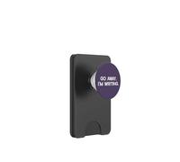 Allez-Y J'ÉCRIS Busy Writer Write on Meme PopSockets PopWallet pour MagSafe
