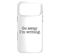 Allez-Y J'ÉCRIS Typewriter Font Busy Writer Meme Coque pour iPhone 17 Pro Max