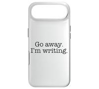 Allez-Y J'ÉCRIS Typewriter Font Busy Writer Meme Coque pour iPhone Air
