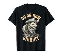 Allez-y maintenant Offrez un opossum Western Country Vintage Cowboy Opossum T-Shirt