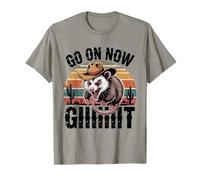 Allez-y maintenant Offrez un opossum Western Country Vintage Cowboy Opossum T-Shirt