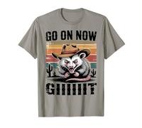 Allez-y maintenant Offrez un opossum Western Country Vintage Cowboy Opossum T-Shirt