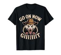 Allez-y maintenant Offrez un opossum Western Country Vintage Cowboy Opossum T-Shirt