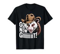Allez-y maintenant Offrez un opossum Western Country Vintage Cowboy Opossum T-Shirt