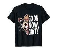 Allez-y maintenant Offrez un opossum Western Country Vintage Cowboy Opossum T-Shirt