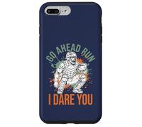 Allez-y Run I Dare You Vintage Baseball Catcher Funny Boys Coque pour iPhone 7 Plus/8 Plus