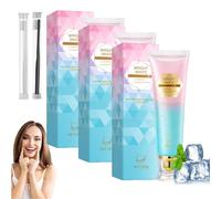 Allfound Toothpaste, Niacinamide Whitening Toothpaste, Radiant Whitening Toothpastes, Deep Cleaning, Removing Stains and Long-Lasting Refreshes Breath (3pcs)