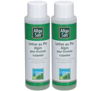 Allga San® Lotion au pin Alpin en cas de tensions musculaires & frottements Lotion(S) 2x250 ml