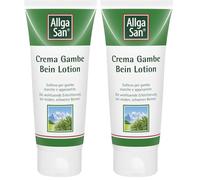 Allga San - Lotion pour les Jambes - Idéal pour Jambes Lourdes, Fatiguées - Effet Tonifiant - 100ml (Lot de 2)