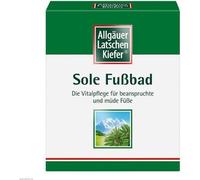 Allgäuer Latschenk. Bain de pieds à l'eau saline 10X10 g