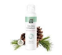 Allgäuer Latschenkiefer Mousse pour les pieds à 10% d'urée - Mousse aérée et soyeuse pour les pieds pour un soin doux et souple - Réduit les points de pression sur les pieds secs - 150 ml