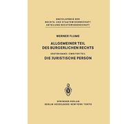 Allgemeiner Teil Des Bürgerlichen Rechts