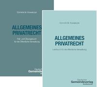 Allgemeines Privatrecht - Lehrbuch + Fall- und Übungsbuch - Paket: für die öffentliche Verwaltung