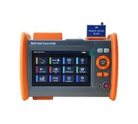 ALLGRIIT NK5400B reflectometre fibre optique OTDR Testeur de fibre 1310/1550nm 32/30dB avec écran tactile 5 pouces, OTDR monomode avec VFL OPM OLS Event Map RJ45, FC/UPC SC ST LC Connecteurs inclus