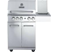All'Grill ALL'GRILL ALLROUNDER M Module de base modulaire acier inoxydable 3 brûleurs 1 réchaud latéral Backburner