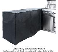 All'Grill ALL'GRILL Housse de protection contre les intempéries pour barbecue à gaz module 1, polyester indéchirable