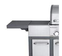 Allgrill Major Kit D'Extension : 2-teiliges Seitentisch-Set, Gris, 49 X 33 CM