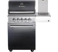 All'Grill Modular-Top-Line-All'Grill Chef M module de base Black-Line - gril à gaz en acier inoxydable 17,2 kW 3-feux