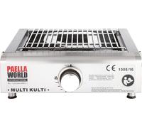 Allgrill MULTI-KULTI Gril à gaz avec sécurité d'allumage - Gril à gaz portable et multifonctionnel
